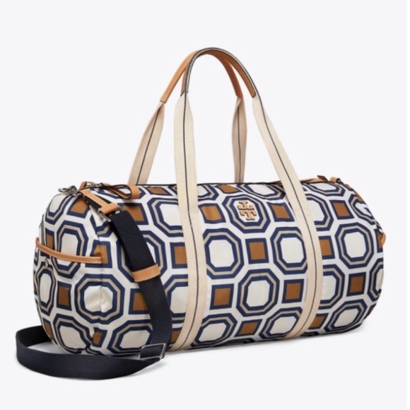 Tory Burch Nylon Duffle in Octagon Square - Picture 1 of 7